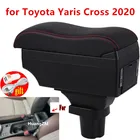 Подлокотник для Toyota Yaris Cross 2020 2021, детали для интерьера, специальный Модернизированный подлокотник для автомобиля, центральный ящик для хранения с USB светильник кой