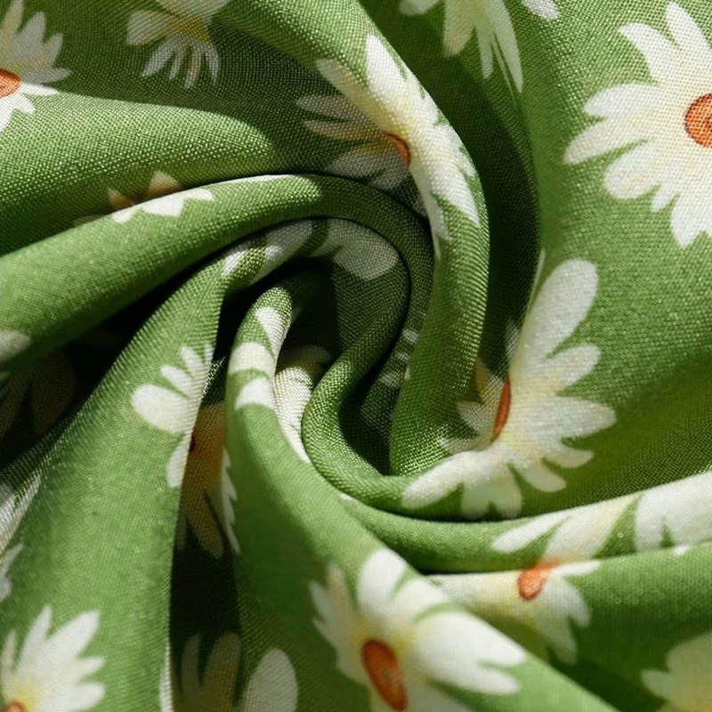 

Sweet Cute Clothes Summer Trend Fashion 2021 Daisy Flower Print Mini Skirts Black Pink Green Y2K Faldas Aesthetic Lolita Casual