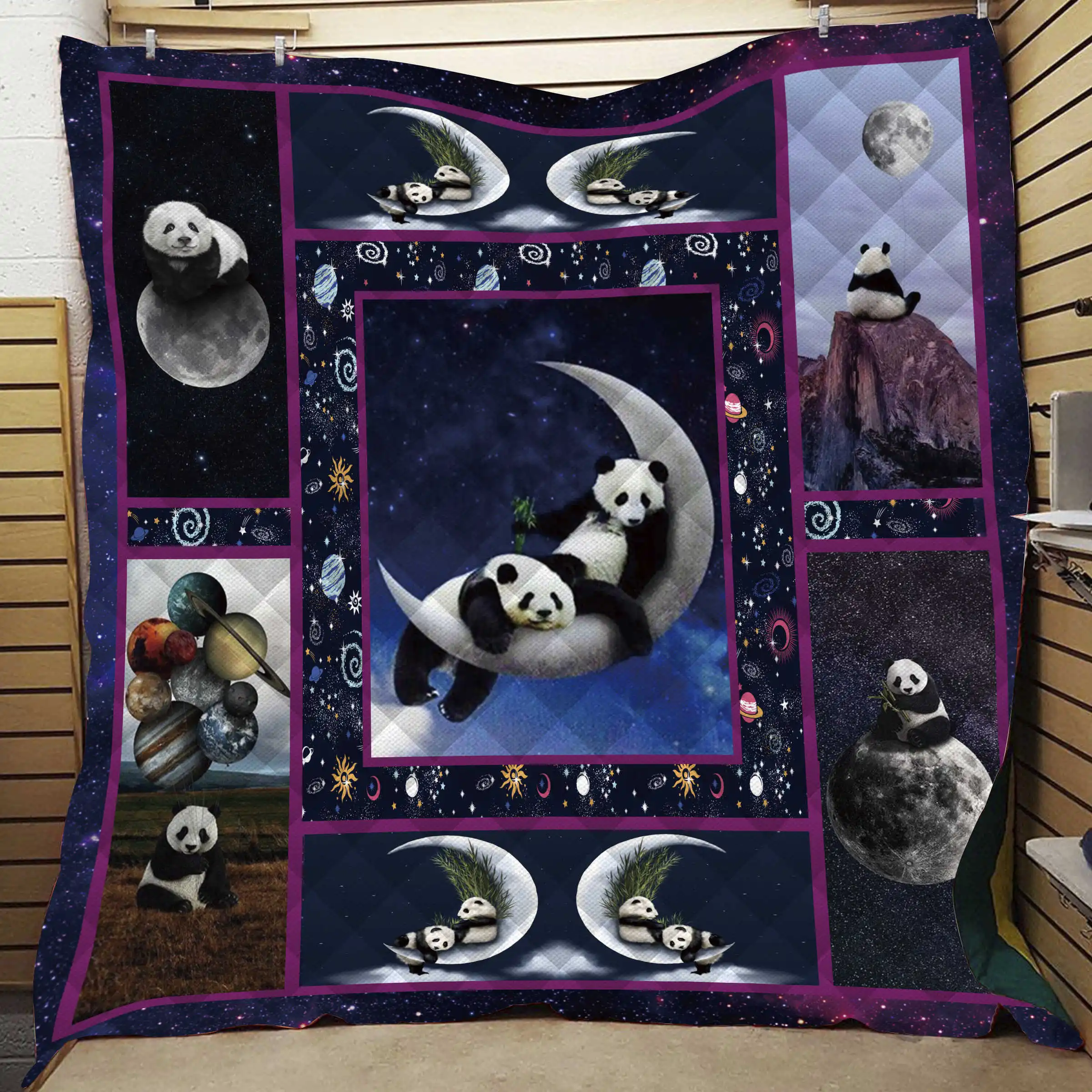 Дропшиппинг индивидуальное одеяло с 3d принтом панды жирафа для детей и взрослых