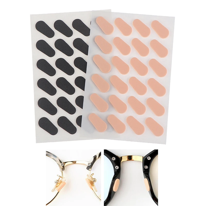 12 пар мягких поролоновых носоупоров для очков противоскользящие носоупоры