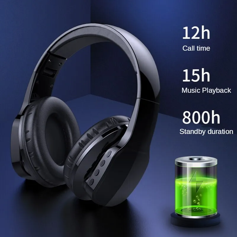 new arrival fone bluetooth earphones gaming wireless headset support aux tf card sport headphones for huawei xiaomi earbuds free global shipping