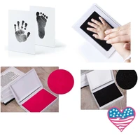 baby newborn safe print ink pad footprint handprint kit keepsake souvenir diy
