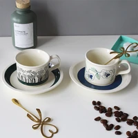 180ml coffee cup afternoon tea cups black tea cup mocha mugs ceramic mug flower tea cup mug