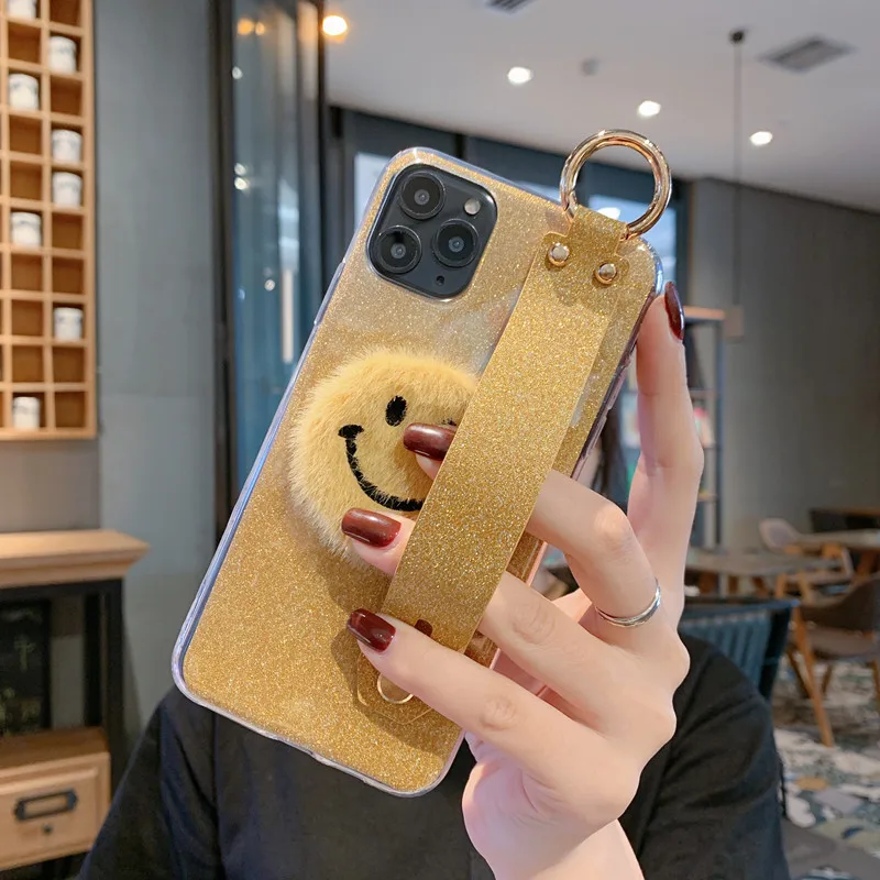 Блестящий чехол на запястье для Oppo Realme X2 Pro Reno ACE K1 R15X A39 A57 F1A A5 A3S A59 F1S A7 A71 A77 F3 A83 a1 F5 A73