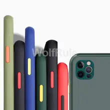 For iPhone 13 Pro Max Case Cover 12 Mini SE 2020 11 XR XS X Soft TPU Frame Matte Phone Bumper For Apple iPhone 13 8 7 6 6S Plus