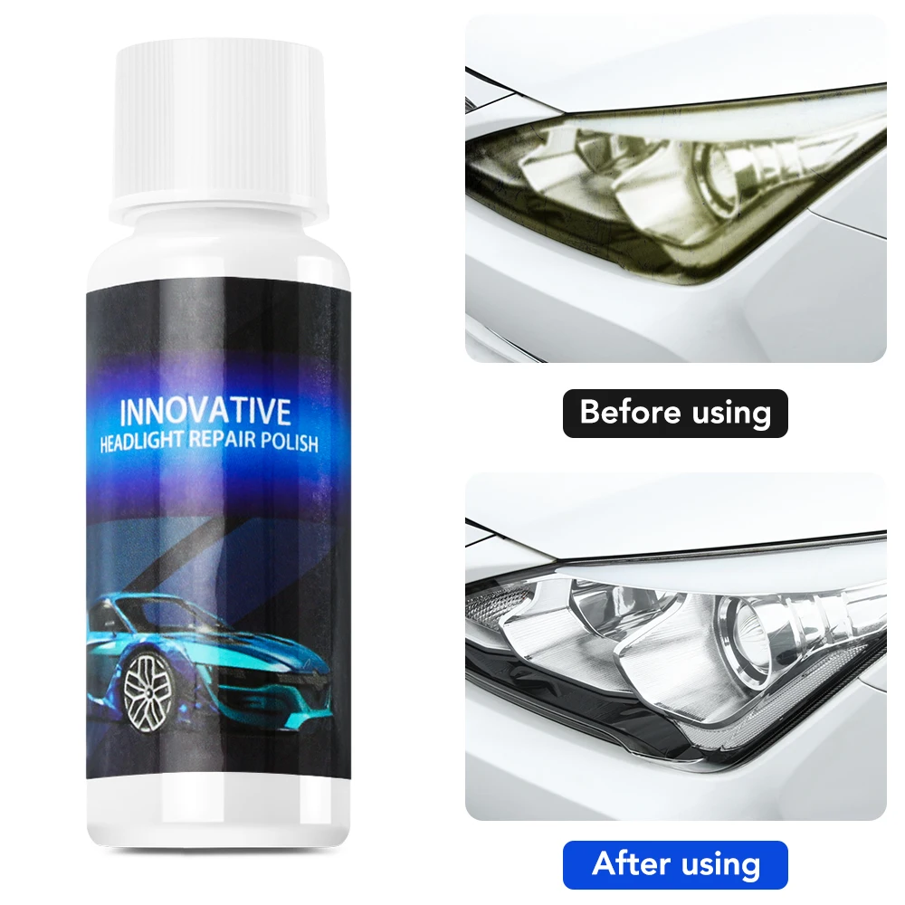 20 мл автомобильных фар жидкость для ремонта автомобиля окно Стекло Очищающий