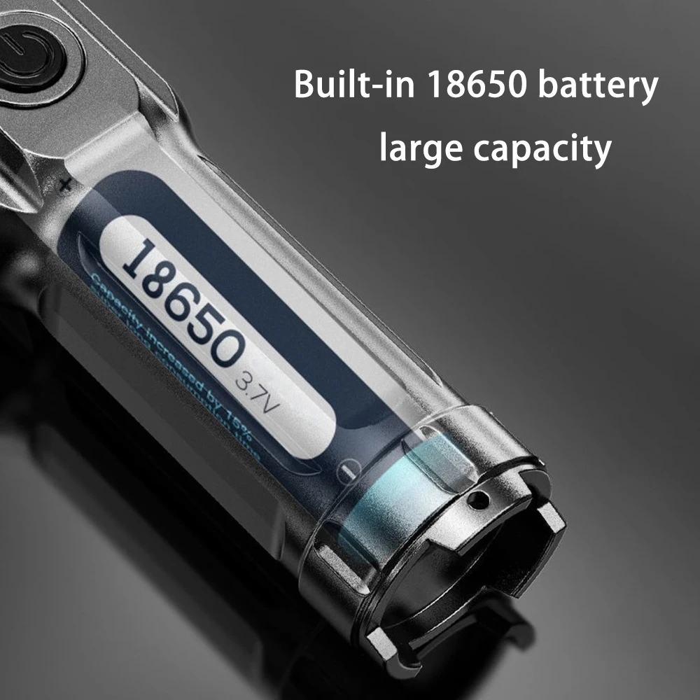 Суперъяркий светодиодный тактический фонарик T6 с зарядкой от USB фонарь