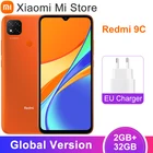 Xiaomi Redmi 9C глобальная версия дюйма, 2 Гб ОЗУ, 32 Гб ПЗУ, аккумулятор мобильный телефон дюйма 5000 мАч, Восьмиядерный процессор MTK Helio G35, с эффектом погружения, HD + дисплей 6,53 дюйма