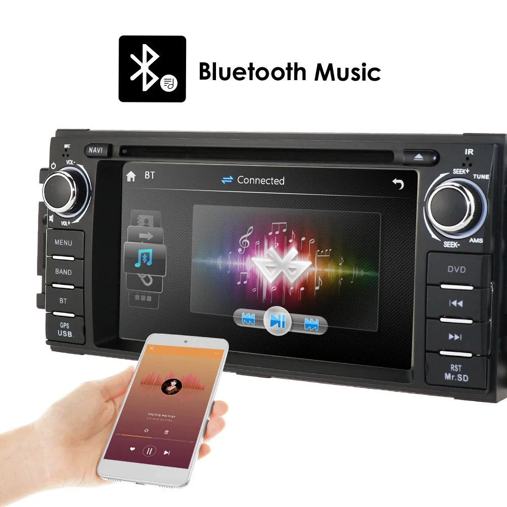 Hizpo 6 2 дюймов HD головное устройство gps навигация радио стерео DVD плеер для JEEP Patriot