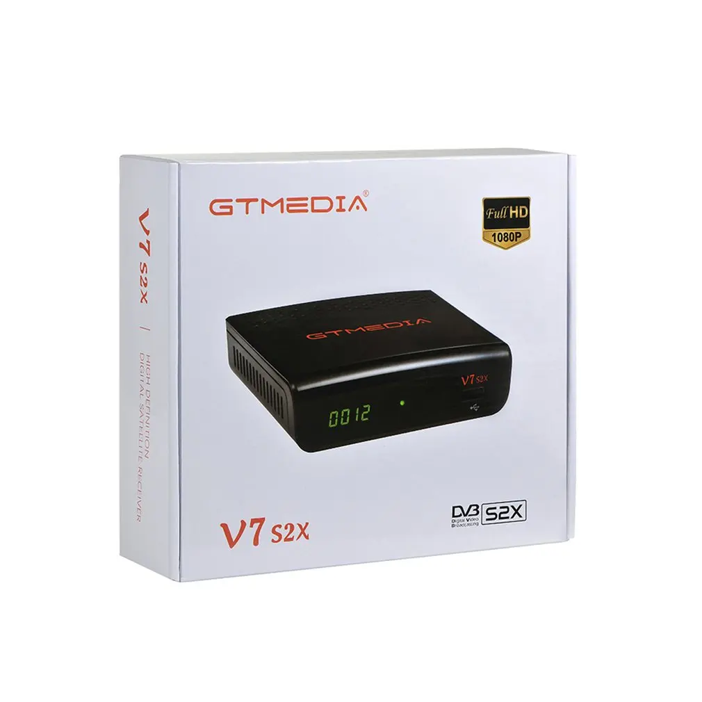 

Freesat V7 super receptor satellite 1080P HD DVB-S2 Satellite Receiver EU US Plug Set Top Box + Remote Controller + Cable