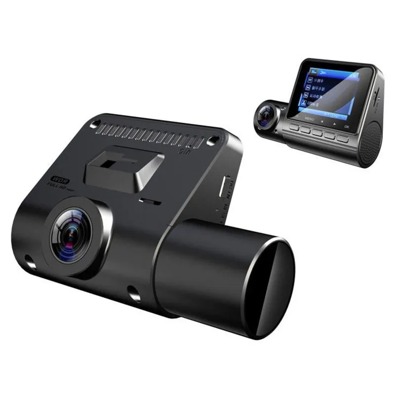 

Dash Cam 1080P HD Car DVR with Rotatable Lens Motion Detection Night Vision Dashboard Camera Driving Video Recorder