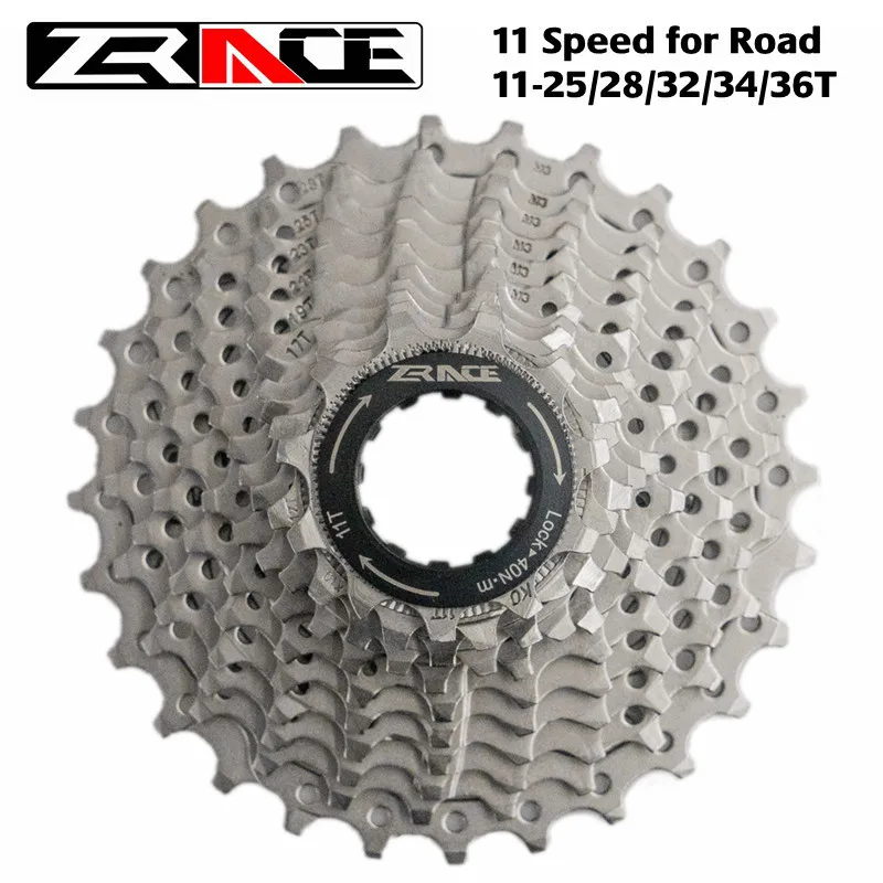 Велосипедная кассета ZRACE 9S 10S 11 Speed Road / MTB freewheel 11-25T 32T 34T 36T совместима с Ultegra 105 R8000