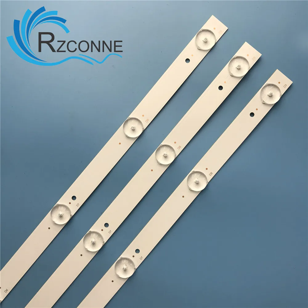 Светодиодный Подсветка подсветка полосы 9 лампы для RCA 40 ''ТВ 3BL-T7714101-01 LBL.400T3X9.001