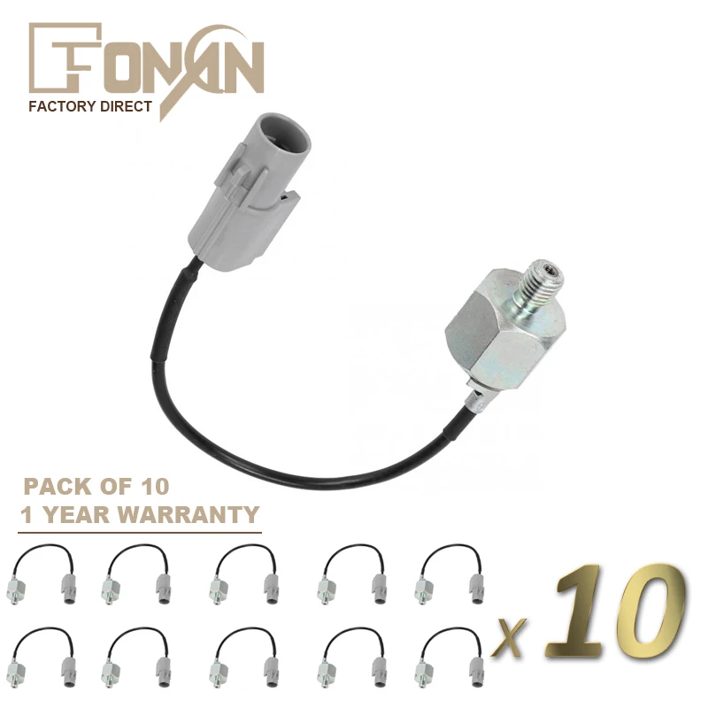 

X10 Knock Sensor для SUZUKI ALTO XL-7 SX4 Aerio Кожанный чехол для ключей от SUZUKI GRAND VITARA IGNIS SWIFT LIANA JIMNY 1864052D00 1864078G00 KS170 89054009