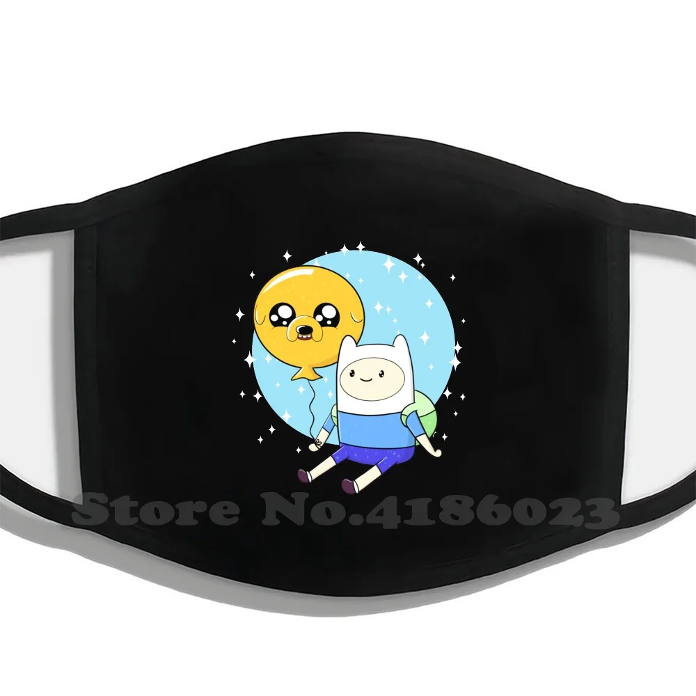 

Balloon Jake Washable Breathable Reusable Diy Mouth Masks Jake Adventure Time Adventure Time Finn Lemongrab Lemon Grab
