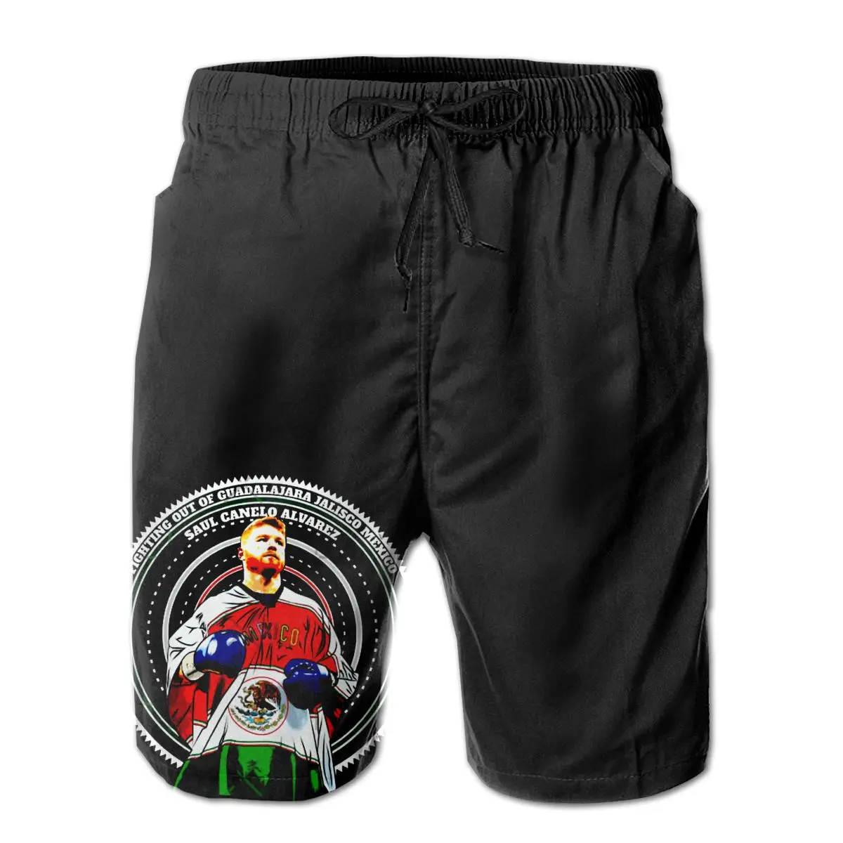 

R257 running Saul Canelos Alvarez Art Classic Short Breathable Quick Dry Humor Graphic Male Shorts