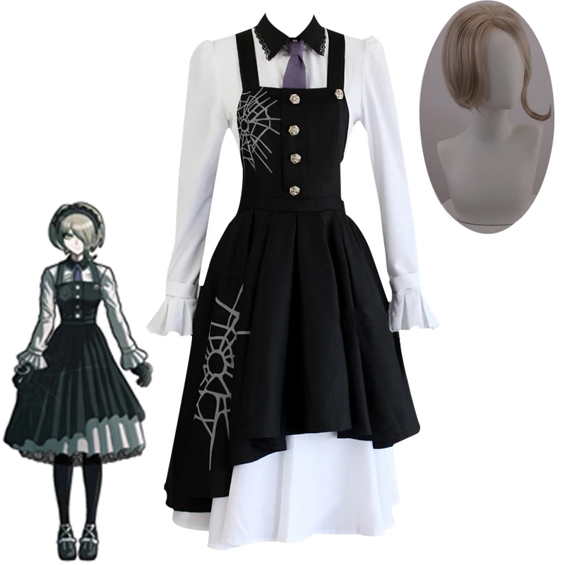 Danganronpa V3: убийство Harmony Tojo Kirumi горничной костюмы для косплея японский JK школьная