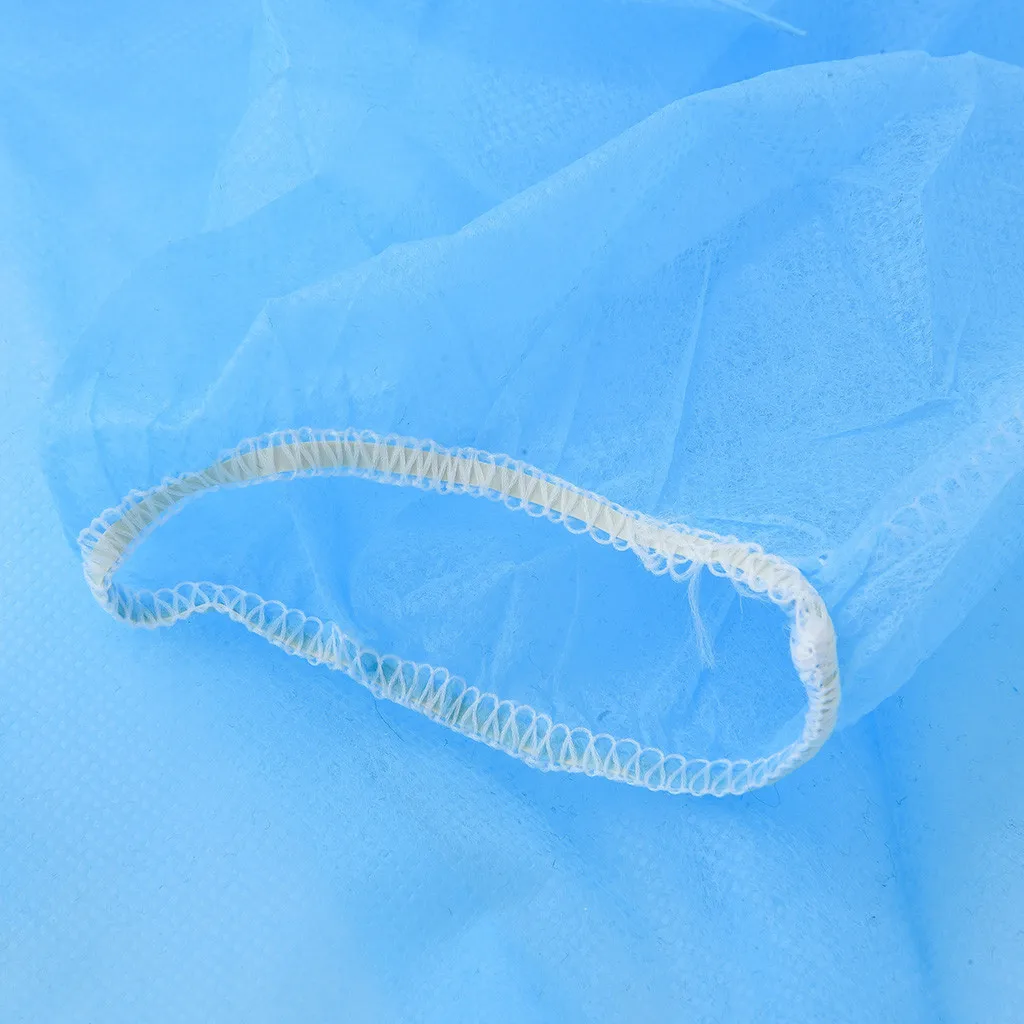 

10/20/25/30/40PCS Blue Unisex Disposable Protective Isolation Clothing Anti Dust Sanitary Safety Nursie Protective Suit A50