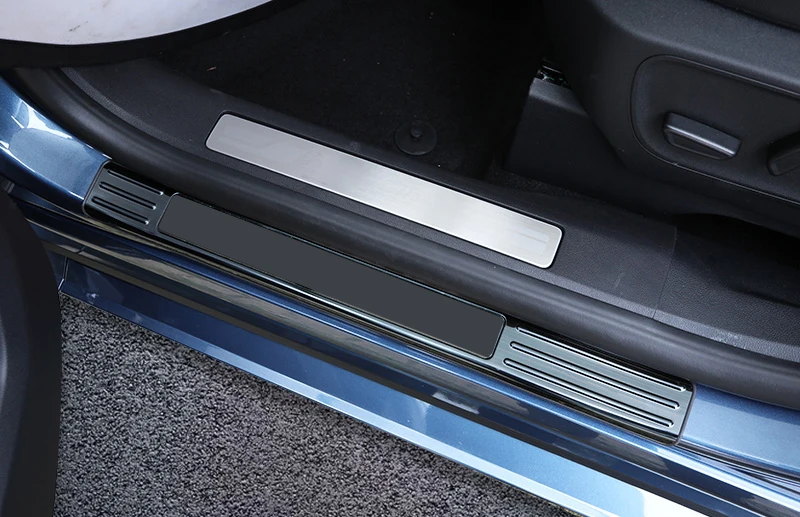 Стайлинг автомобиля 4 шт. накладка из нержавеющей стали внешний порог двери