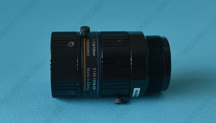 

For 1PCS Used Germany BASLER C125-1218-5M 5 Million Pixel 12mm 1: 1.8 Industrial Camera Lens