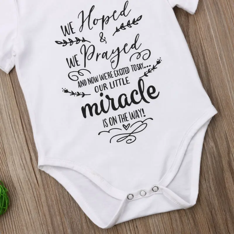 

Funny Newborn Baby Boy Girl Unisex Romper Bodysuit Summer Clothes Outfits 0-18M