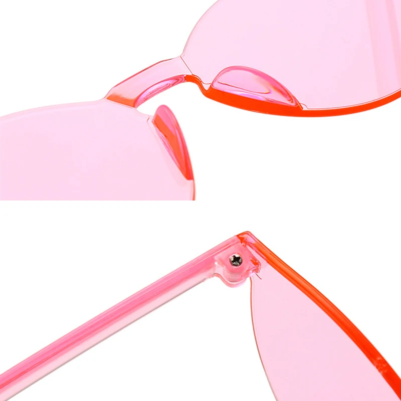 

16 Color Solid Woman Sexy Sunglasses UV400 Luxury Eyewear Sun Shades Integrated PC Colorful Sun Glasses Polarized Sun Glasses