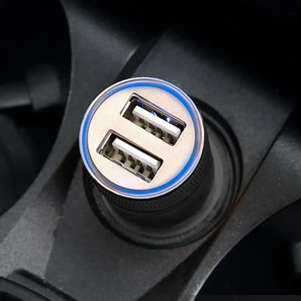 Для Samsung USB Type C кабель двойной зарядное устройство выход 3.1A адаптер прикуривателя