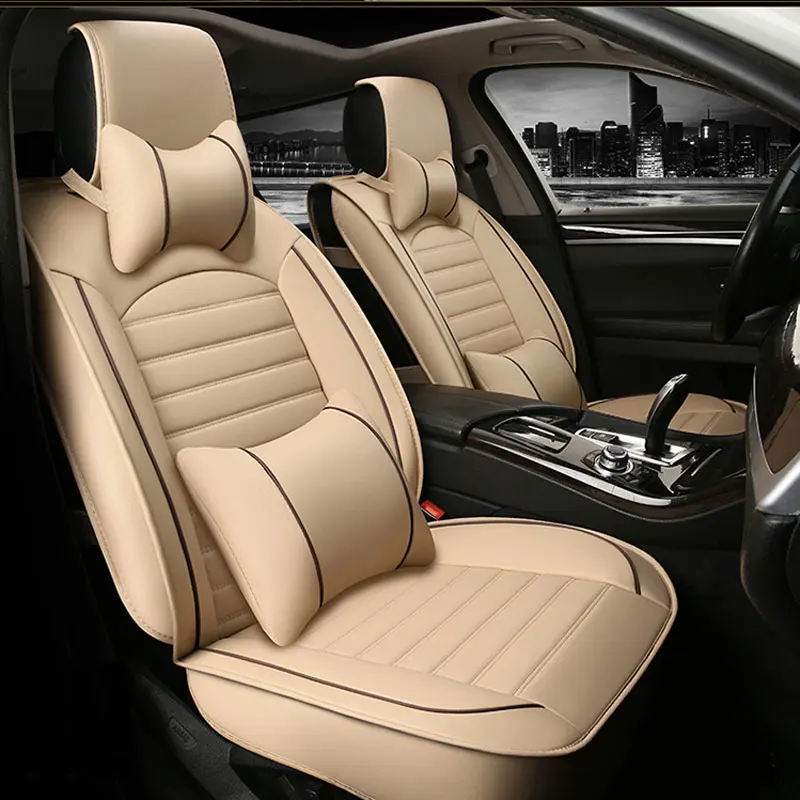 Чехлы для автомобильных сидений кожаные чехлы Honda Accord 7 8 9 Civic 5d Cr v Crv Fit Jazz City 2009 2008