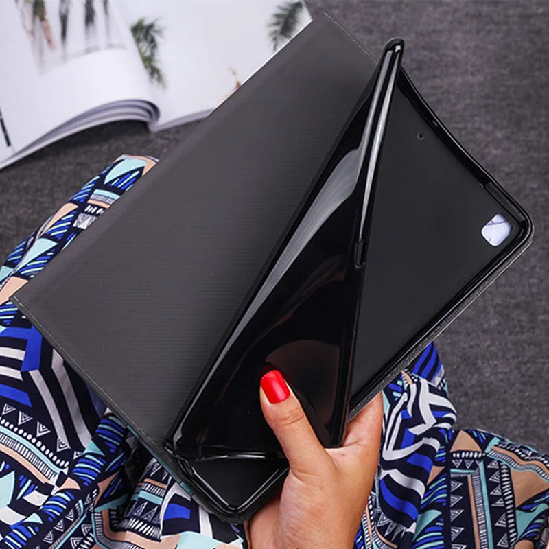 Cartoon Case For iPad Mini 2 3 4 5 Air 1/2 Pro 9.7 10.5 Pu Leather Stand Cover New 10.2 Tablet | Компьютеры и офис