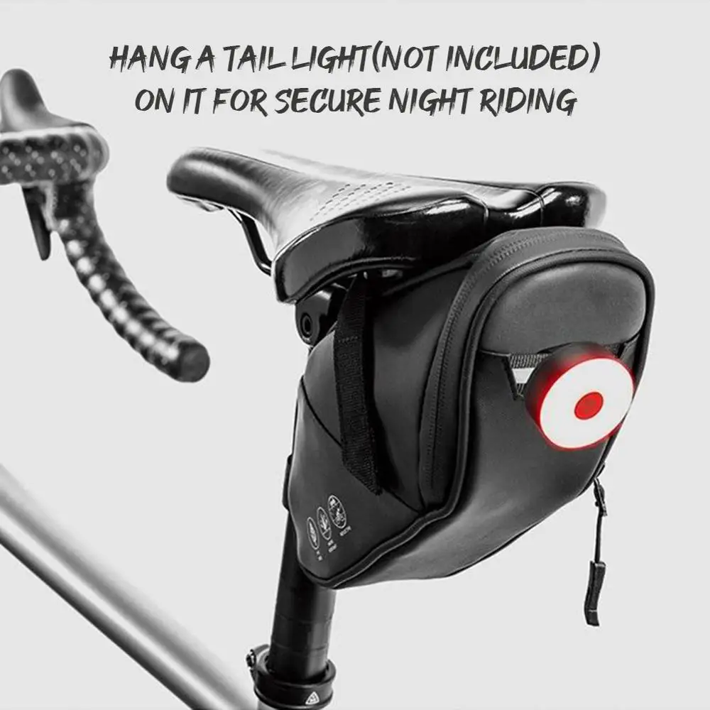 Велосипедная сумка-Седло БЫСТРОРАЗЪЕМНАЯ сумка на молнии для велосипеда со