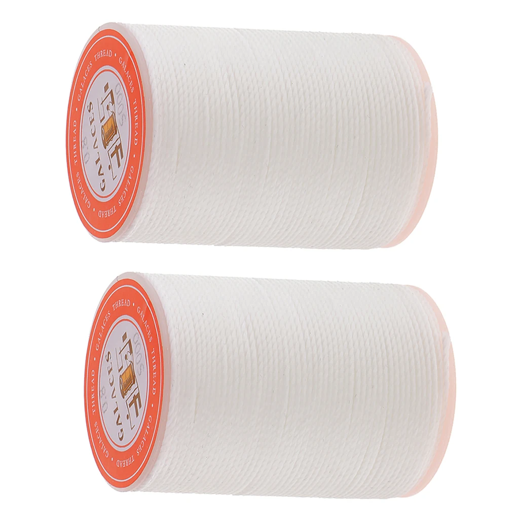 55 Meter 0.8mm Leather Waxed Wax Thread Cord Craft for DIY Tool Stitching 2Pcs Suitable For Diy Handicraft and Products | Дом и сад