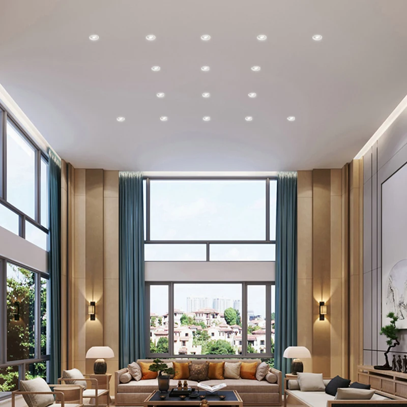 2021 новый дизайн CRI90 Диммируемый Светодиодный точечный светильник 3 Вт круглая