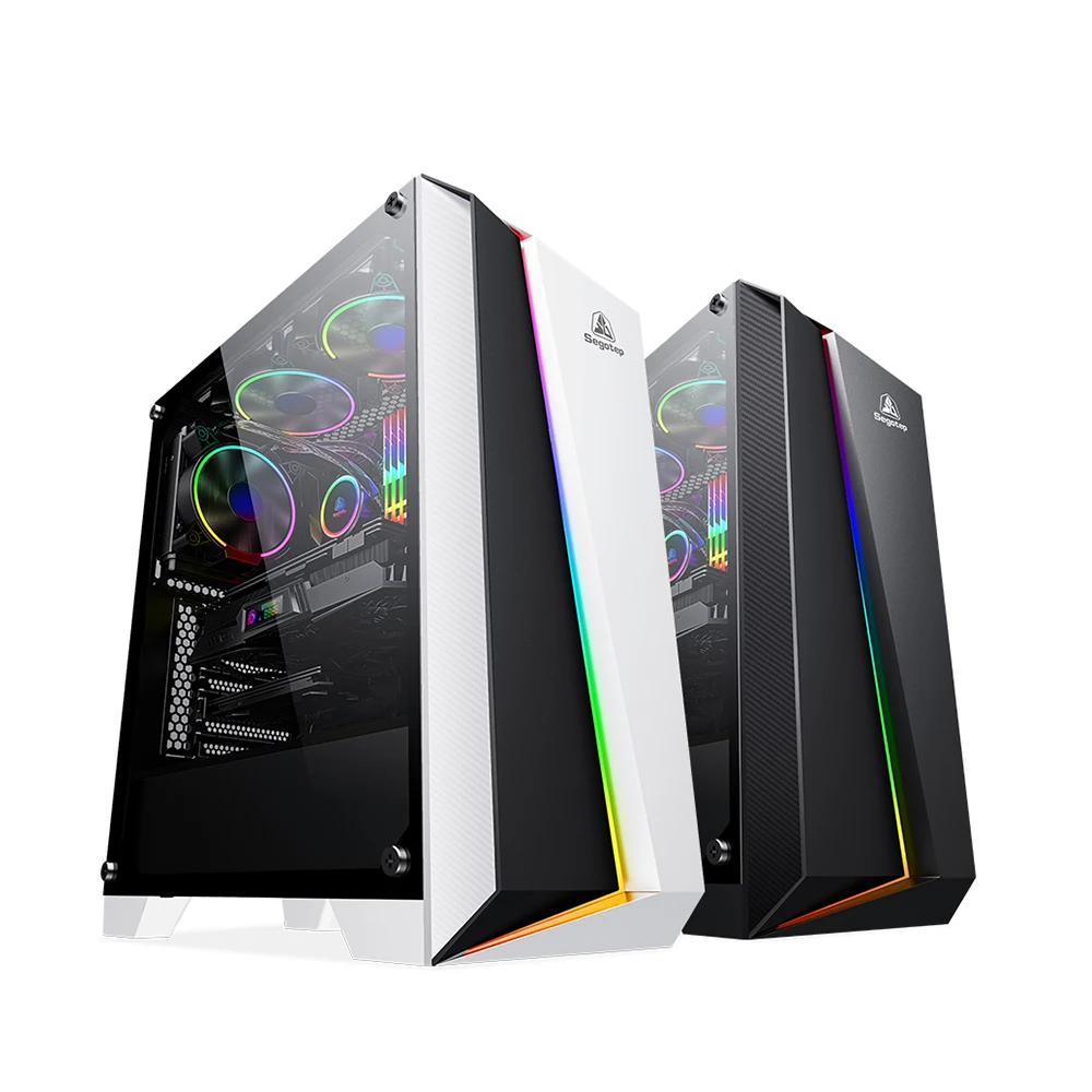 DIY USB3.0 Настольный ATX Mid Tower чехол для компьютера с поддержкой IATX Micro материнская