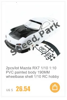S007 S15 1/10 1:10 ПВХ Окрашенный корпус Корпуса для 1/10 RC хобби Гоночная машина 2 шт./лот