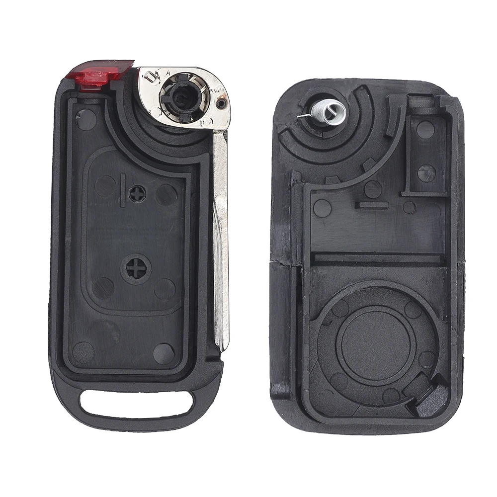 KEYECU откидная оболочка ключа дистанционного управления чехол 1 2 3 4 кнопки и HU39/ HU64