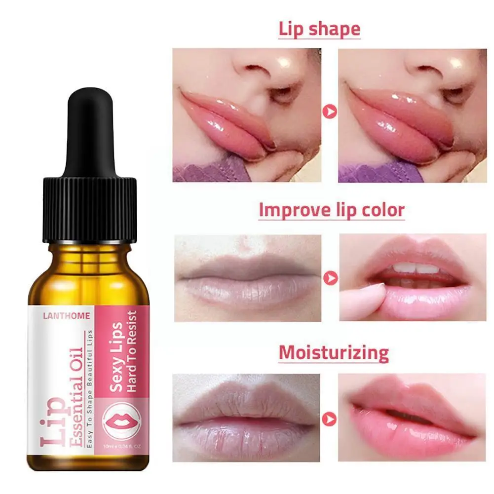 Жидкость для подтяжки губ растительная Увеличение и утолщение эфирных