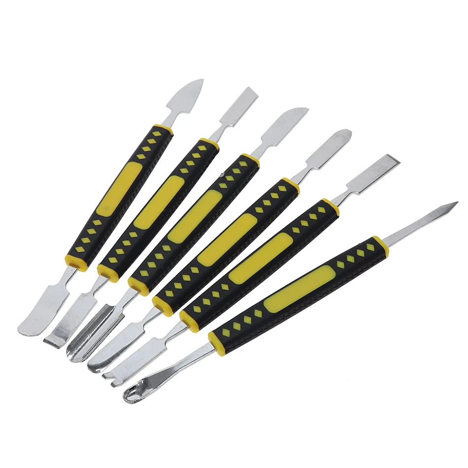 Набор металлических прутков из 6 предметов для снятия и открывания цифровых устройств Планшета Телефона нож