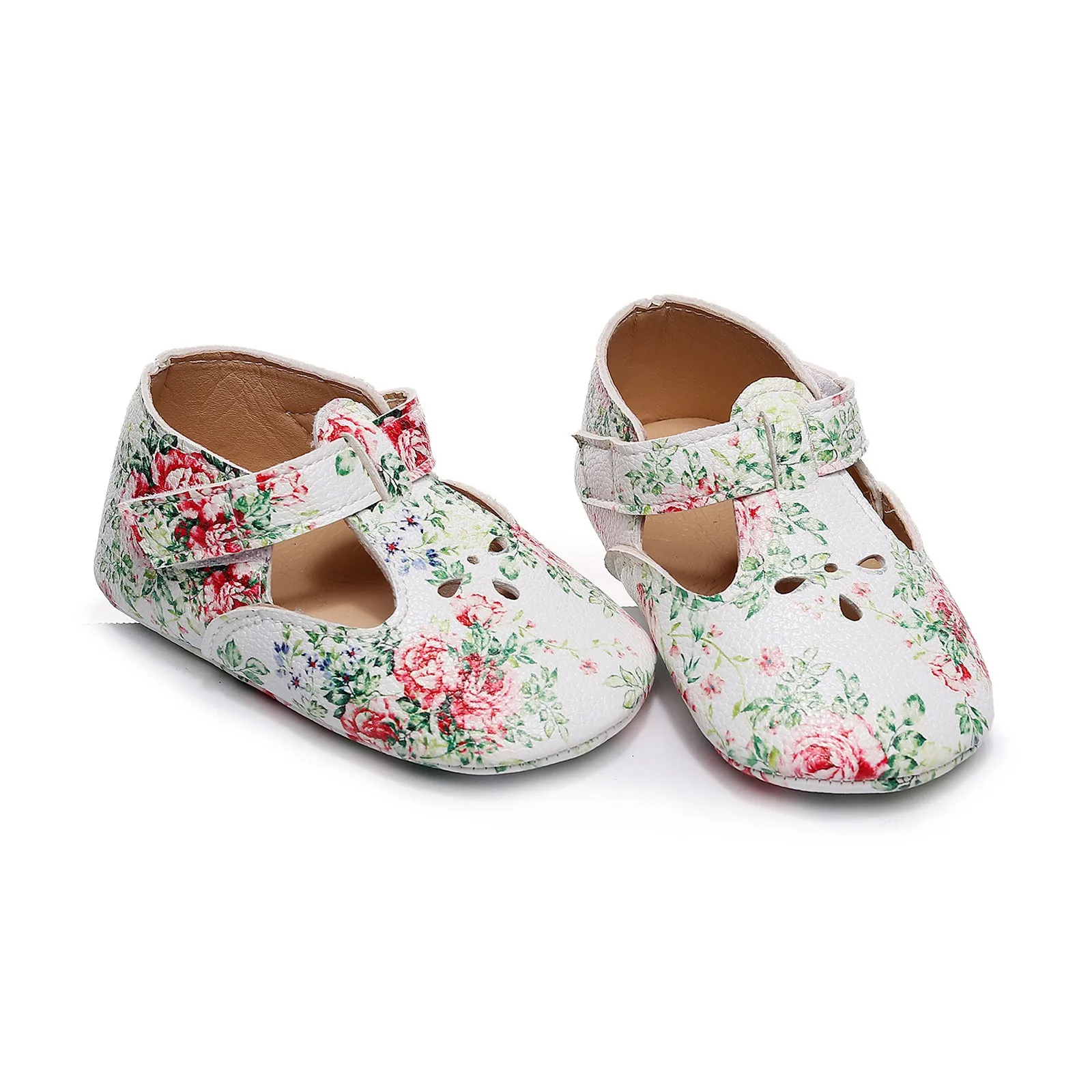 

Baby Cute Soft-Soled Sandals For Toddlers Babe Kawaii Prints Cloud Sandals 0-18 Month Summer Spring Non-Slip Flat Walking Shoes