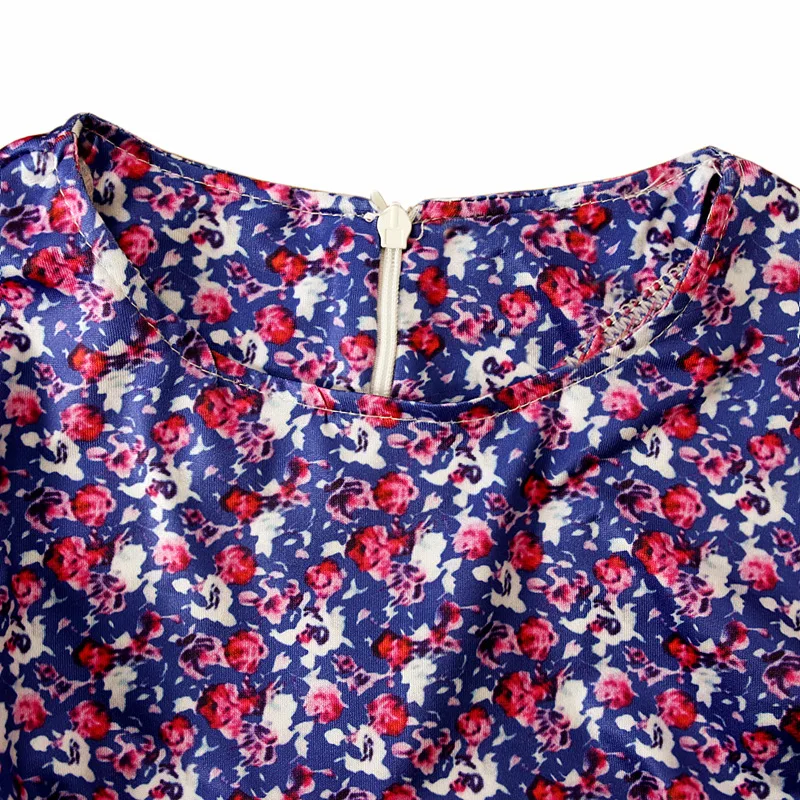 Принт в мусульманском стиле Комплекты с платьем макси Детская одежда Абайя