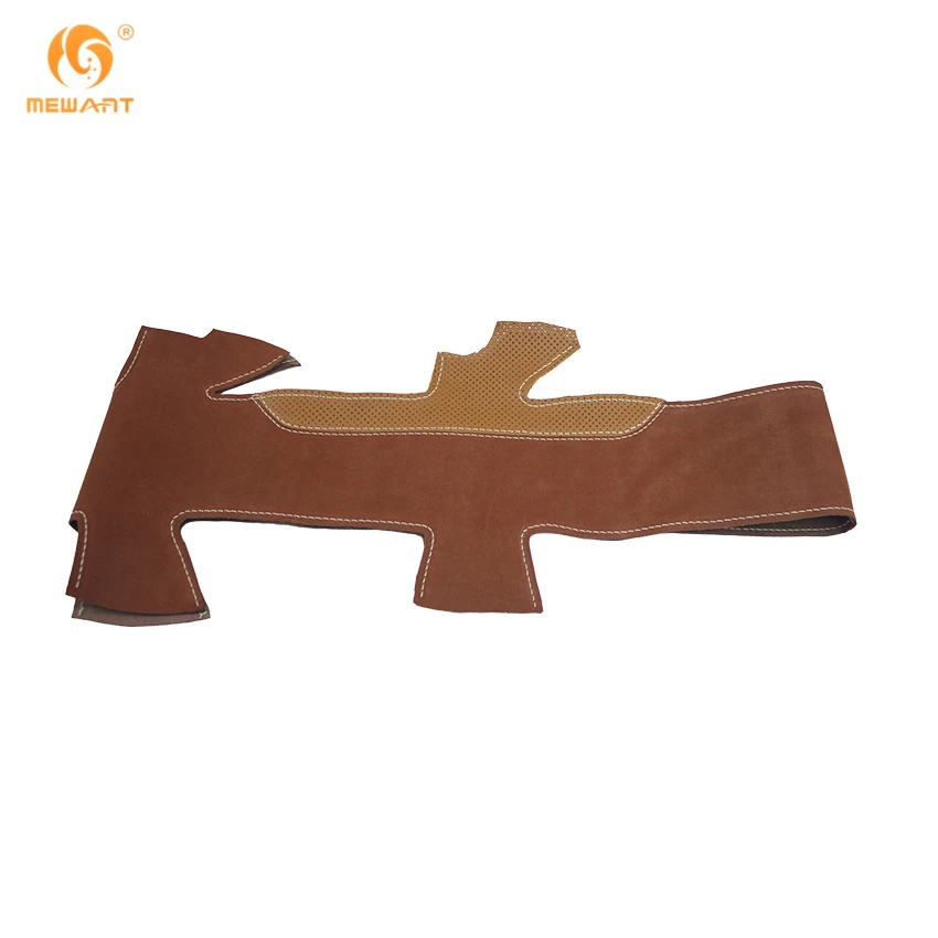 Фирма MEWANT оранжевый замшевый чехол рулевого колеса автомобиля из натуральной