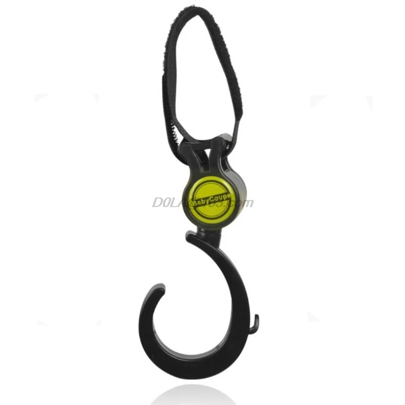 Крючок для детской коляски вешалка ремень корзины с поворотом на 360 градусов