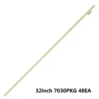 Светодиодная лента для подсветки, 394 мм, 48 ламп для LG Innotek, 32 дюйма, 7030pкг, 48EA_74580 Rev 0,2 t320hvn1.2, 32PFL3517H12