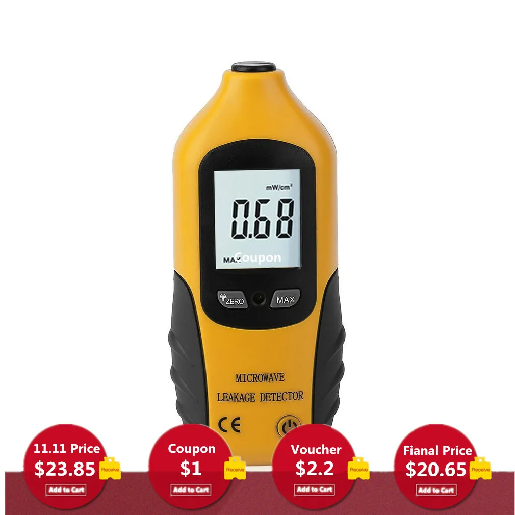 2017 новейший HT-M2 профессиональный цифровой ЖК-дисплей микроволновый детектор