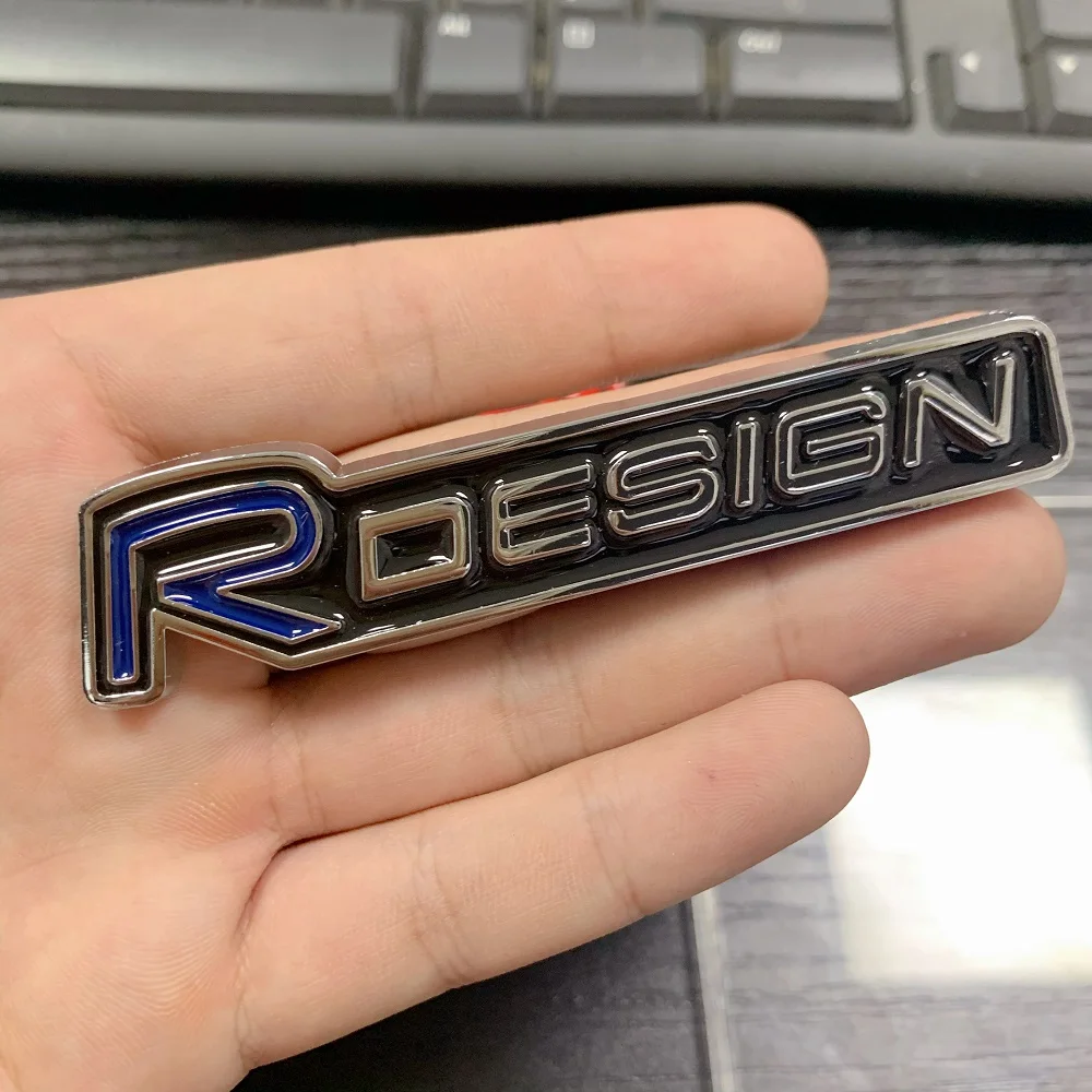 10 шт. автомобильные 3D металлические RDESIGN логотип наклейка значок эмблема