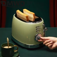 Automatic Toaster Sandwich Maker Grill 2 Slices Slot Cooking Bread Toast Oven Household Electric Breakfast Baking Machine Heater