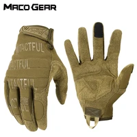 outdoor tactical gloves military training army sport climbing shooting hunting riding cycling full finger anti skid mittens