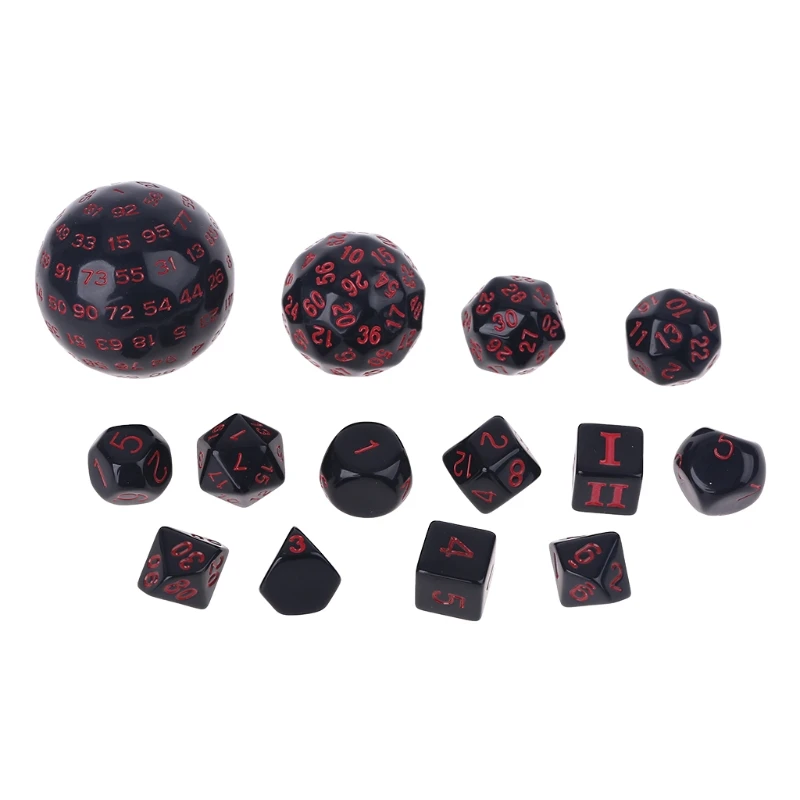 

Multiple Sides Combinations Dice Spherical Square Acrylic Dice for Table Board Role Playing Game Bar Club Party