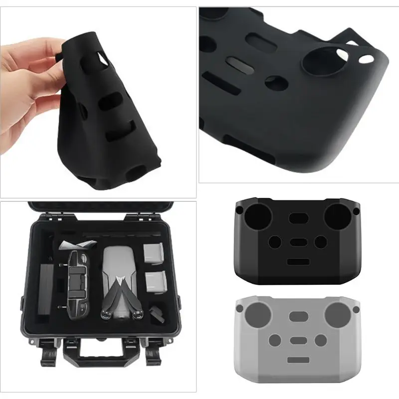 

1 шт. чехол для пульта дистанционного управления мягкий силиконовый защитный чехол пыленепроницаемый защитный чехол для DJI Mavic Air 2 аксессуар...