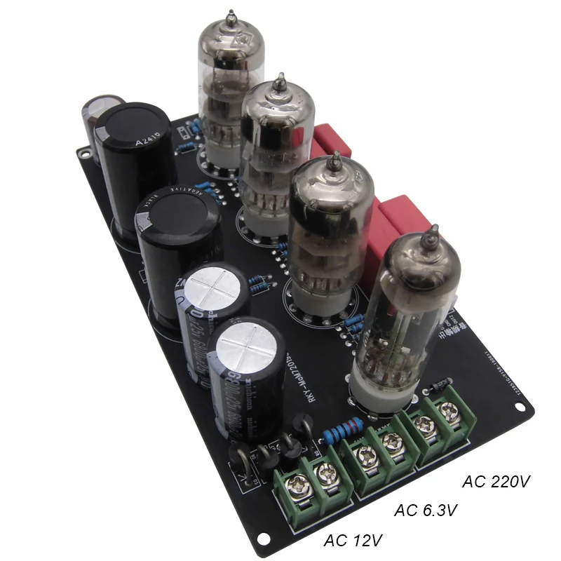 Трубная Плата усилителя Lusya 6N2 это усилитель для самостоятельной сборки колонка