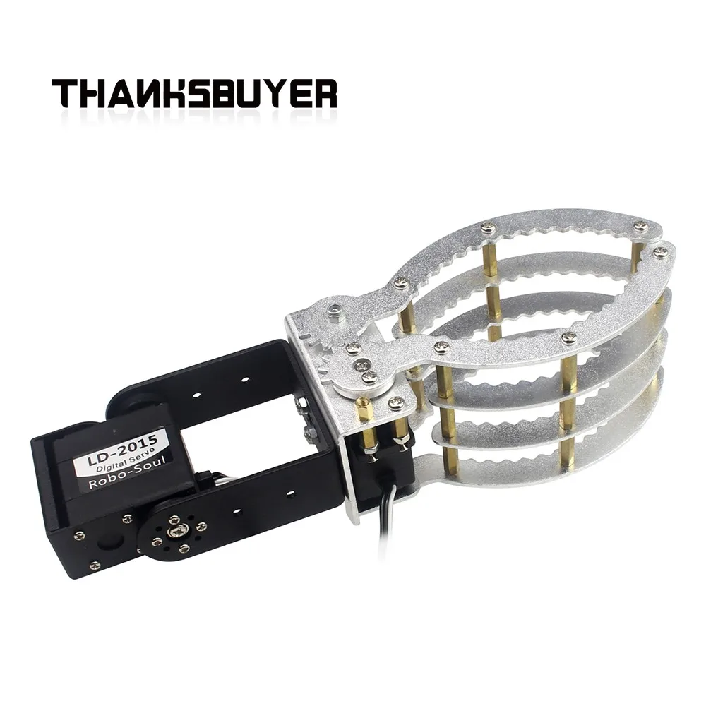 2 DOF робот Механическая рука зажим коготь захват с шт Цифровые сервоприводы для